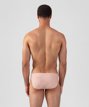 Slim Swim Briefs: Peach Nude