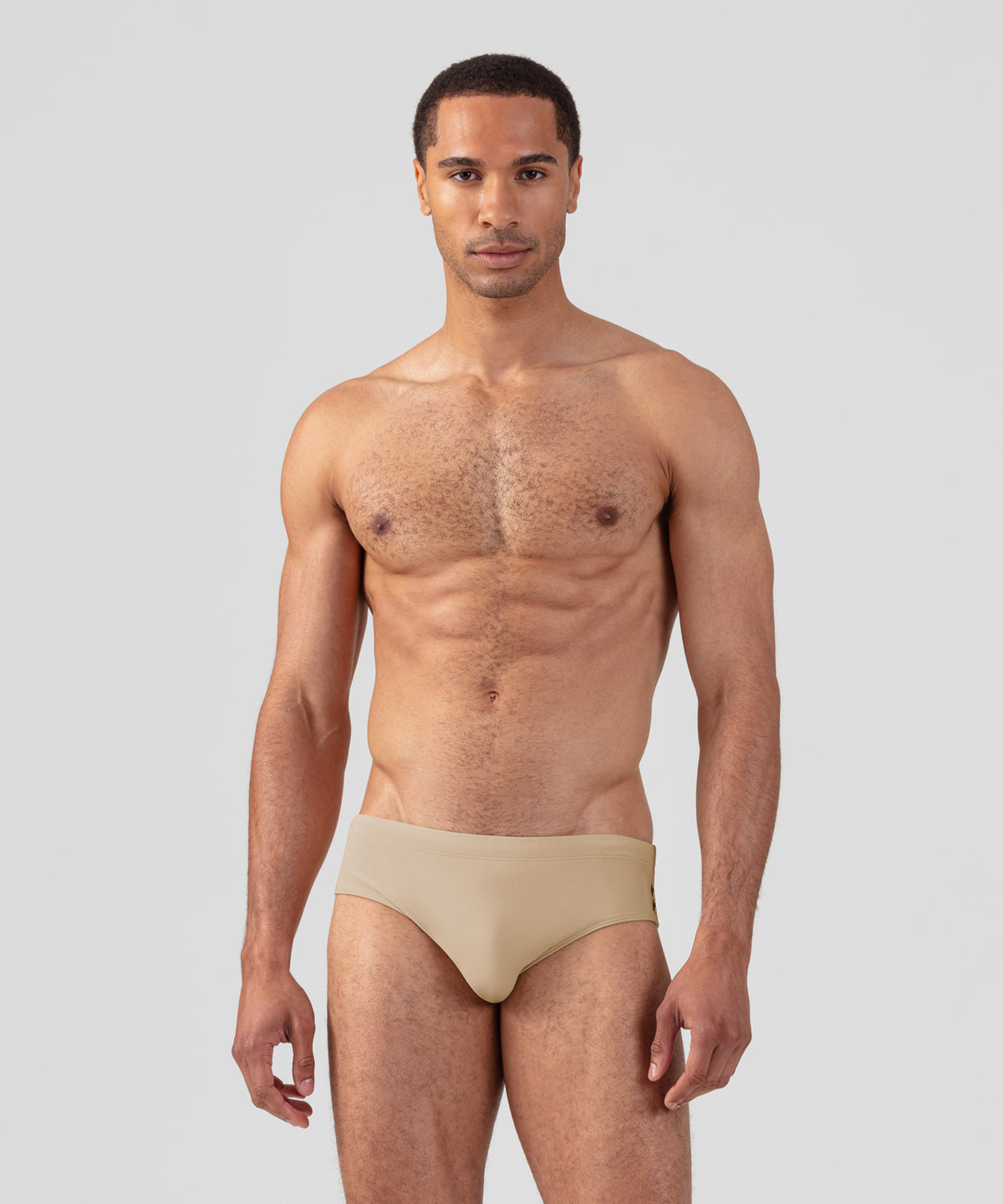 Swim Briefs: Nude