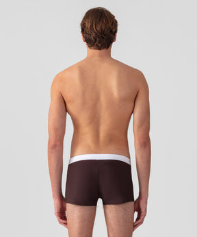 Swim Trunks w. Waistband: Espresso Nude