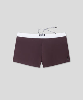 Swim Trunks w. Waistband: Espresso Nude