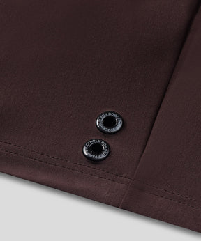 Swim Trunks w. Waistband: Espresso Nude