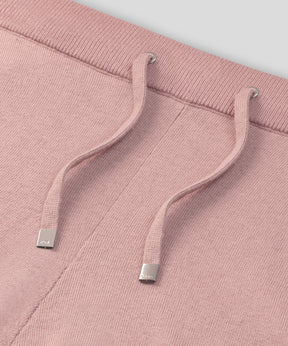 Light Cotton-Silk Shorts: Woodrose