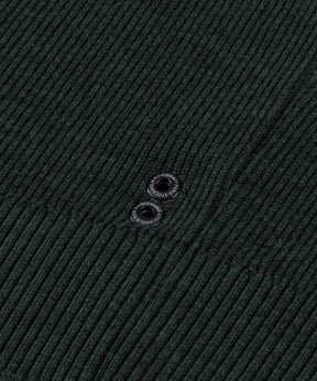 Ribbed Wool Sweater: Dark Khaki