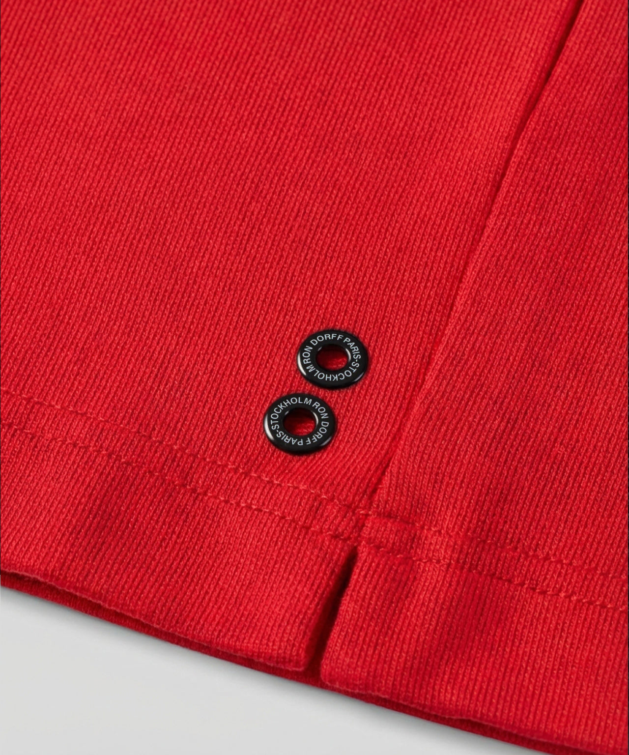 Light Cotton Sleeveless Sweatshirt: Shocking Red