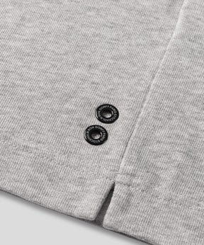 Light Cotton Sleeveless Sweatshirt: Grey Melange