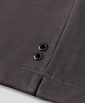 Organic Cotton Sleeveless Sweatshirt "DISCIPLINE": Cosmo Grey