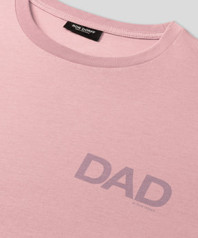 Organic Cotton T-Shirt "DAD": Woodrose