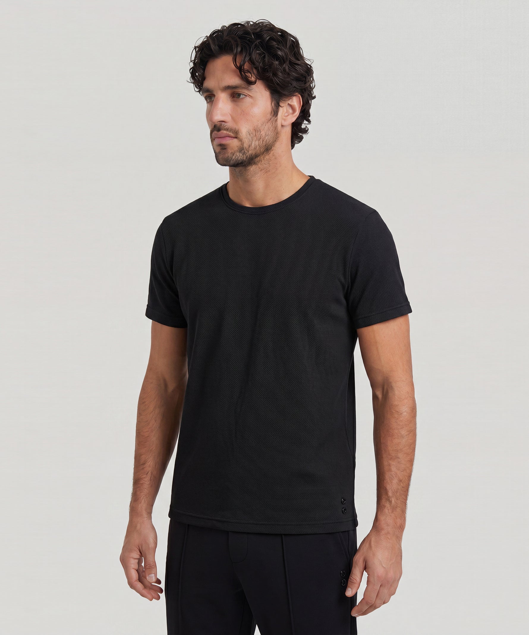 Mesh T-Shirt Eyelet Edition: Black
