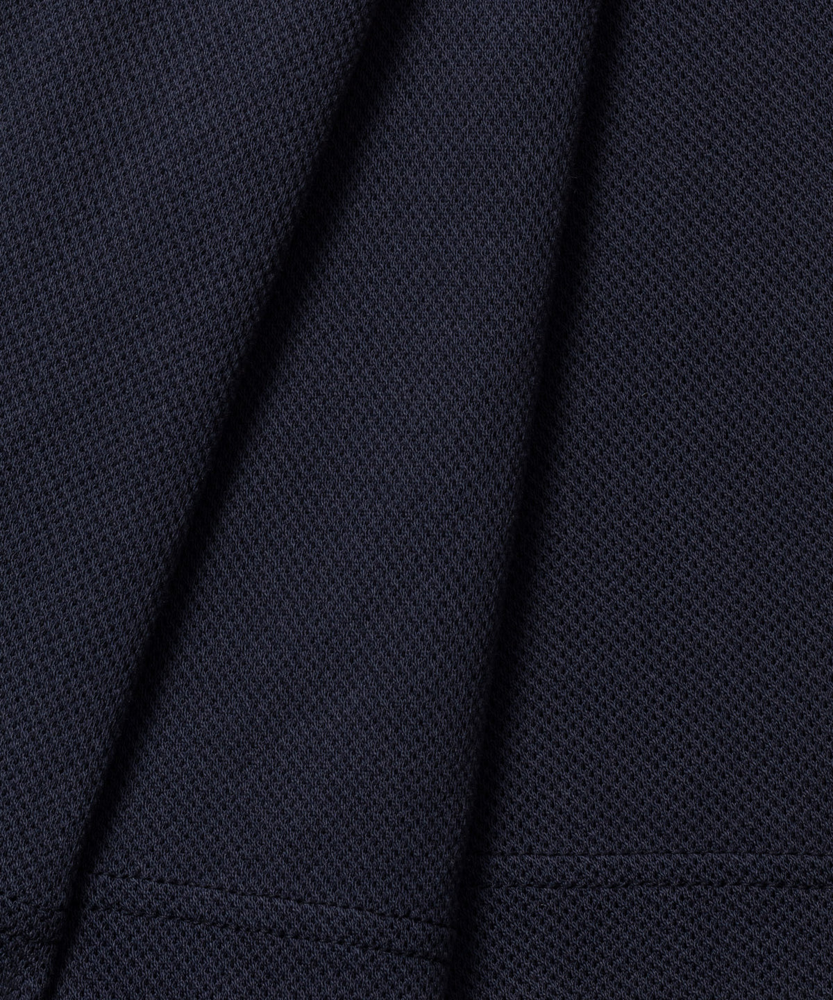 Cotton Mesh Sleeveless T-Shirt: Navy