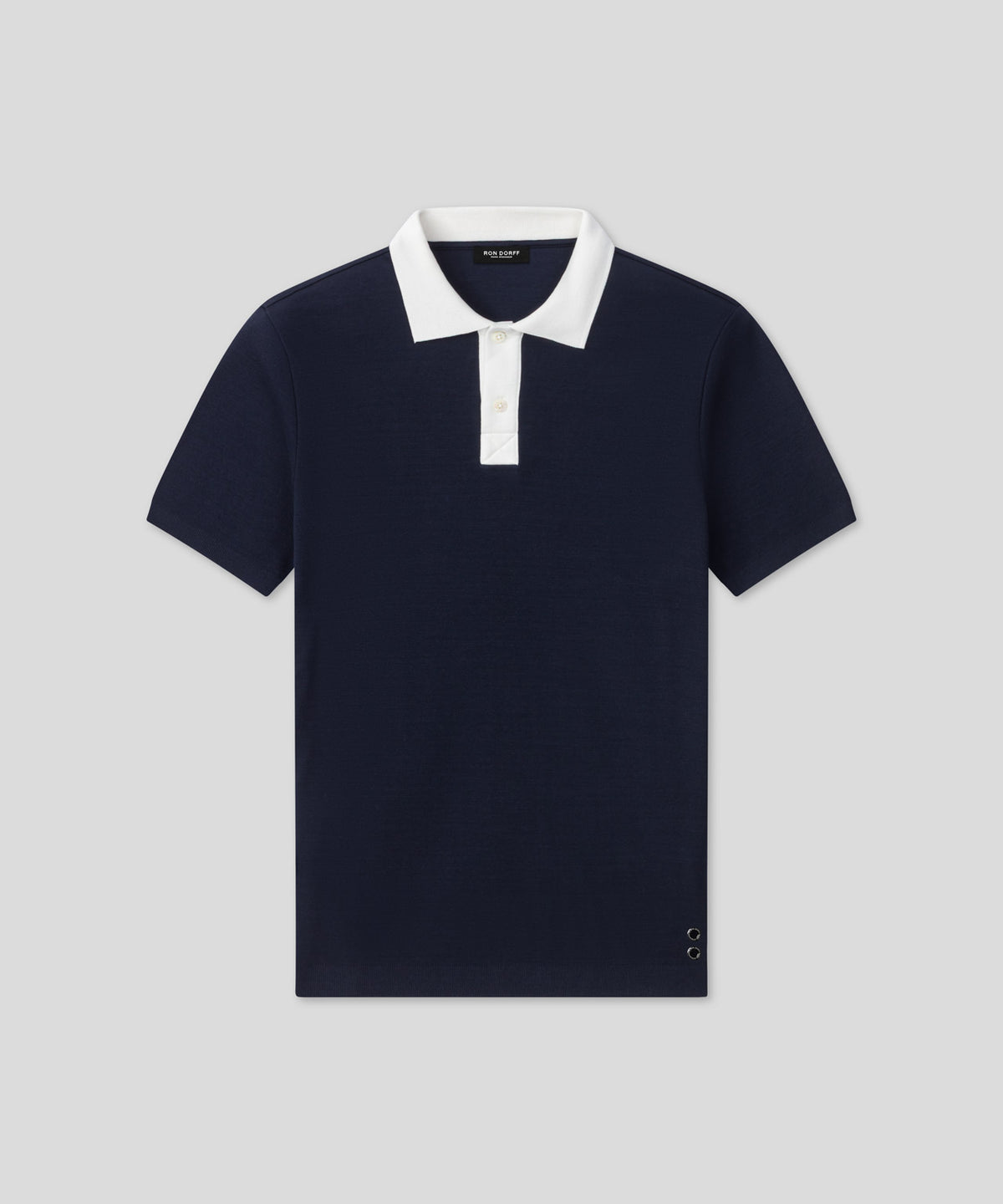 Cotton Piqué Premium Polo: Navy