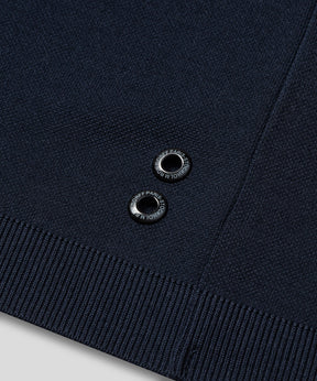 Cotton Piqué Premium Polo: Navy