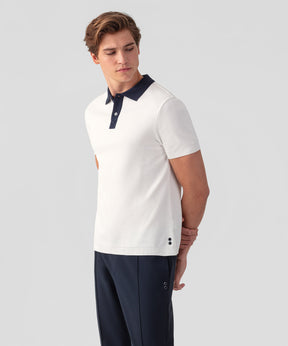 Cotton Piqué Premium Polo: Off White