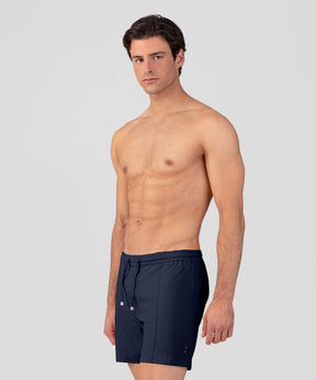Cotton Modal Home Shorts: Navy
