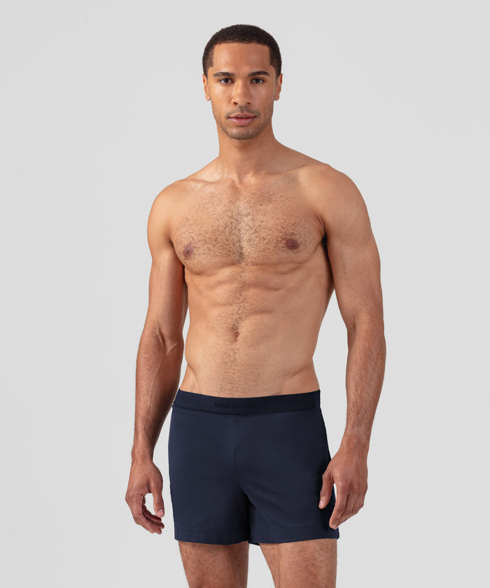 RON DORFF Pyjama Shorts: Navy