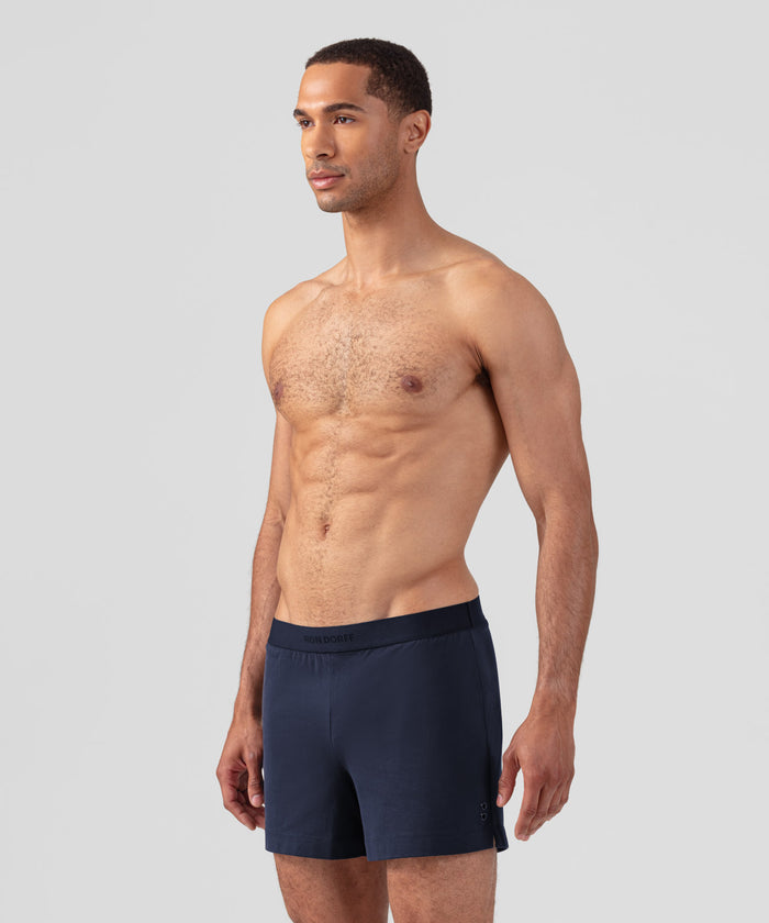 RON DORFF Pyjama Shorts: Navy