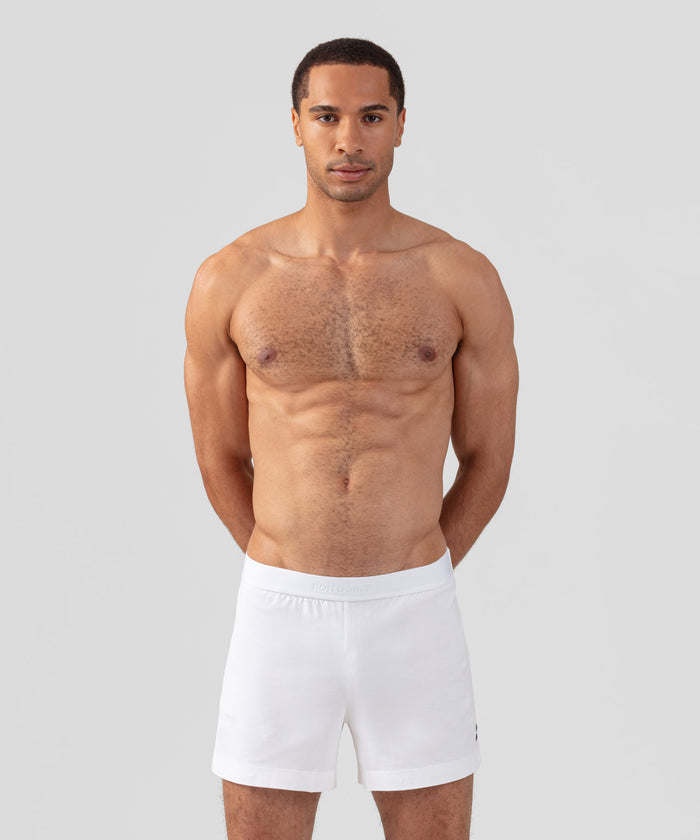 RON DORFF Pyjama Shorts: White