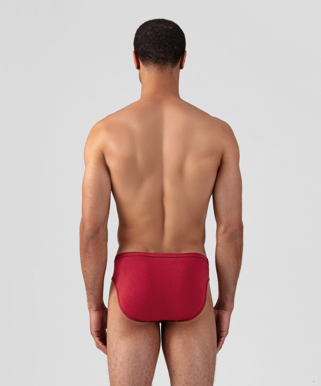 Slim Y-Front Briefs: Red
