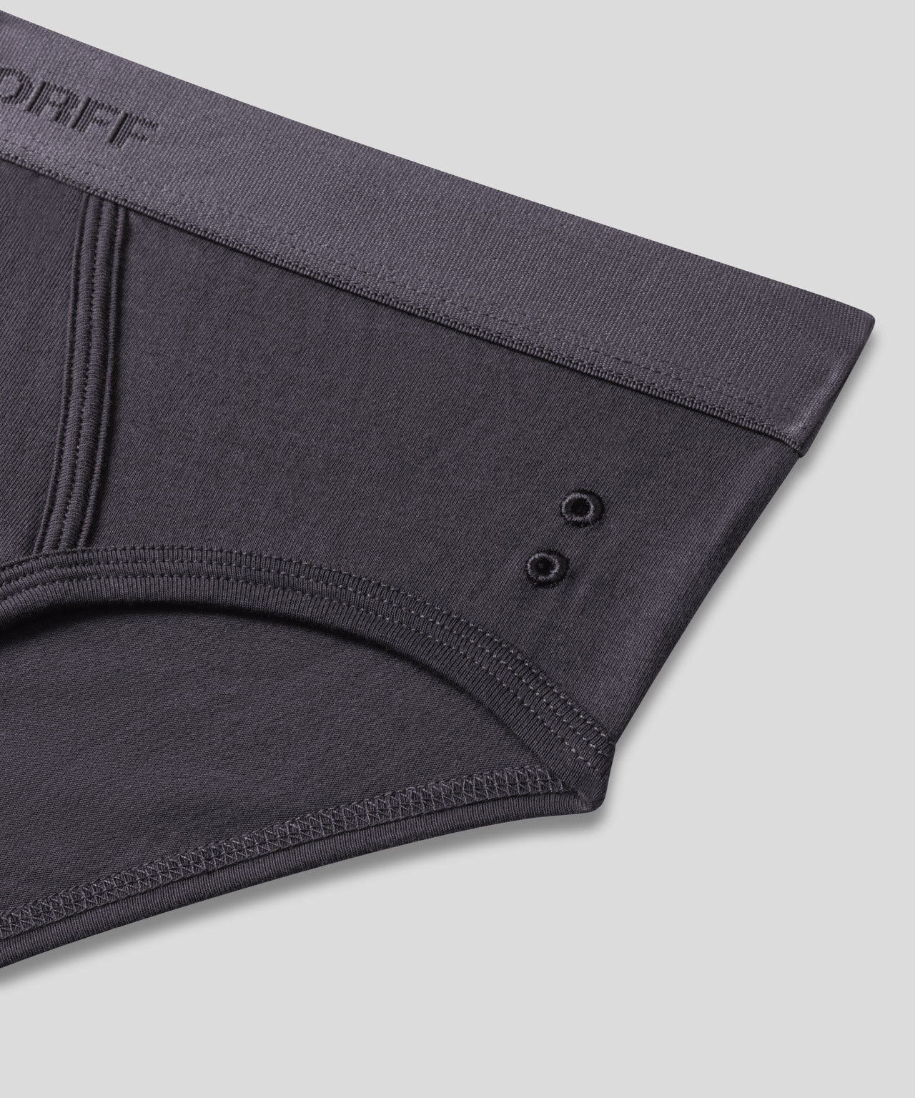 RON DORFF Y-Front Briefs: Cosmo Grey
