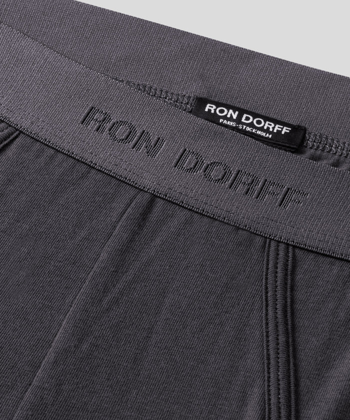 RON DORFF Y-Front Briefs: Cosmo Grey