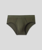 RON DORFF Y-Front Briefs: Military Green