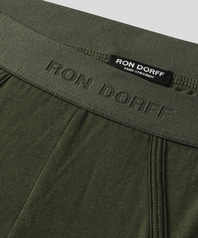 RON DORFF Y-Front Briefs: Military Green