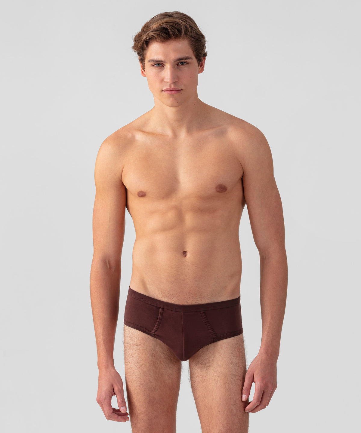 Y-Front Briefs: Bordeaux