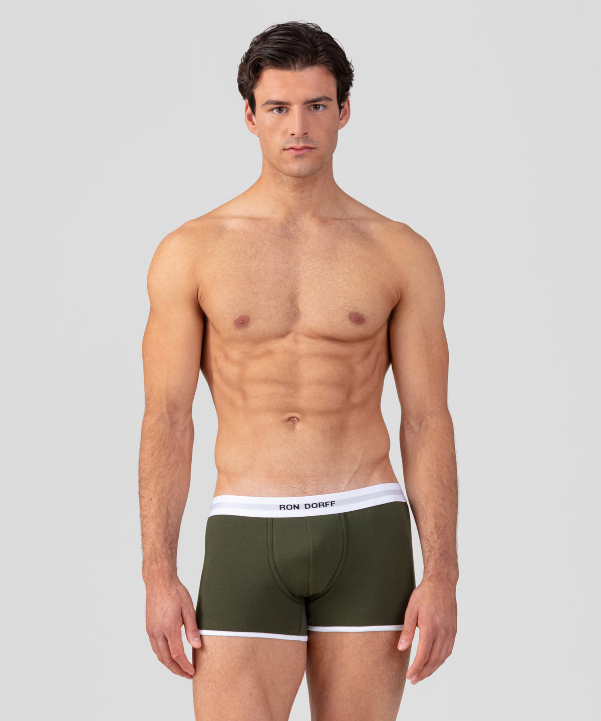 Sports Boxer Briefs: Military Green