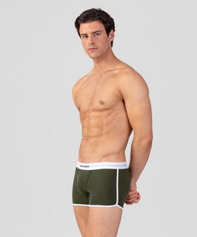 Sports Boxer Briefs: Military Green