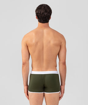 Sports Boxer Briefs: Military Green