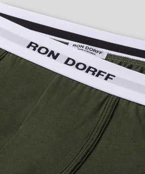 Sports Boxer Briefs: Military Green