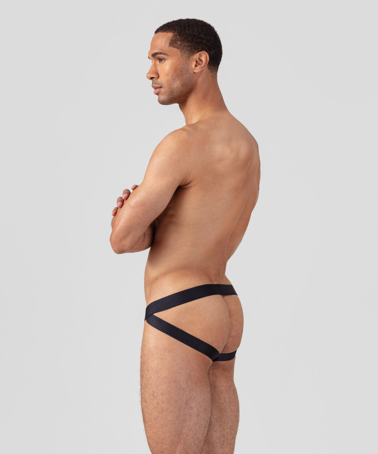 RON DORFF Jockstrap: Navy / White