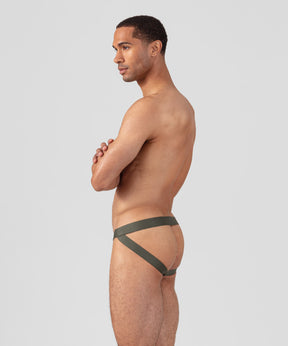 RON DORFF Jockstrap: Military Green