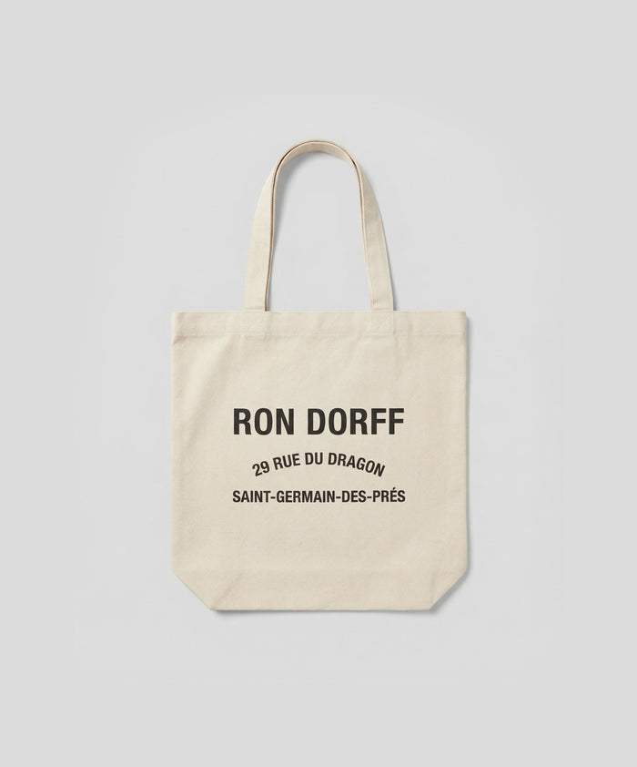 Tote Bag "DRAGON": Retro White
