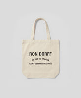 Tote Bag "DRAGON": Retro White