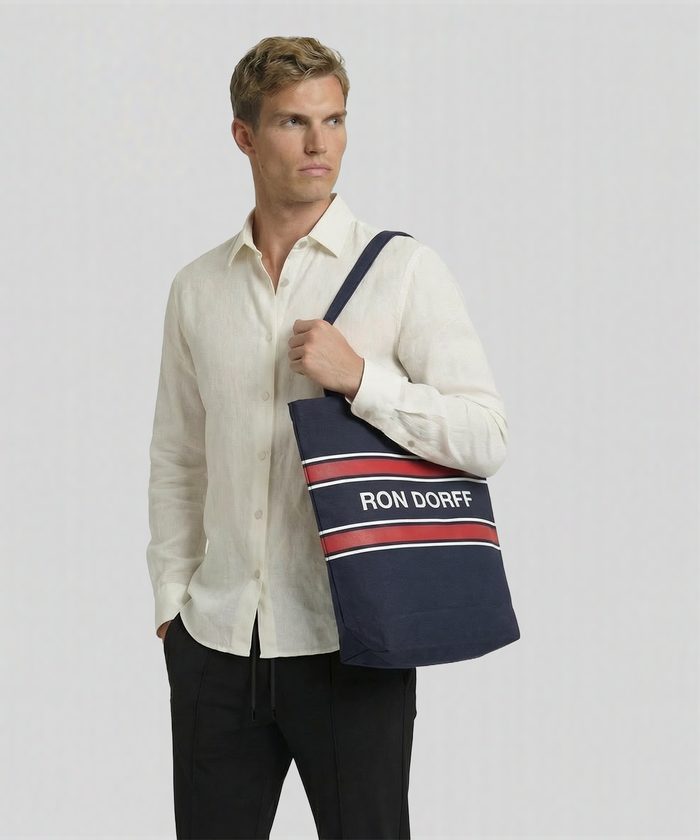 Beach Bag "RON DORFF": Navy