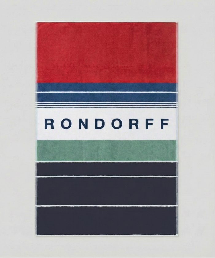 Beach Towel "RON DORFF": Shocking Red