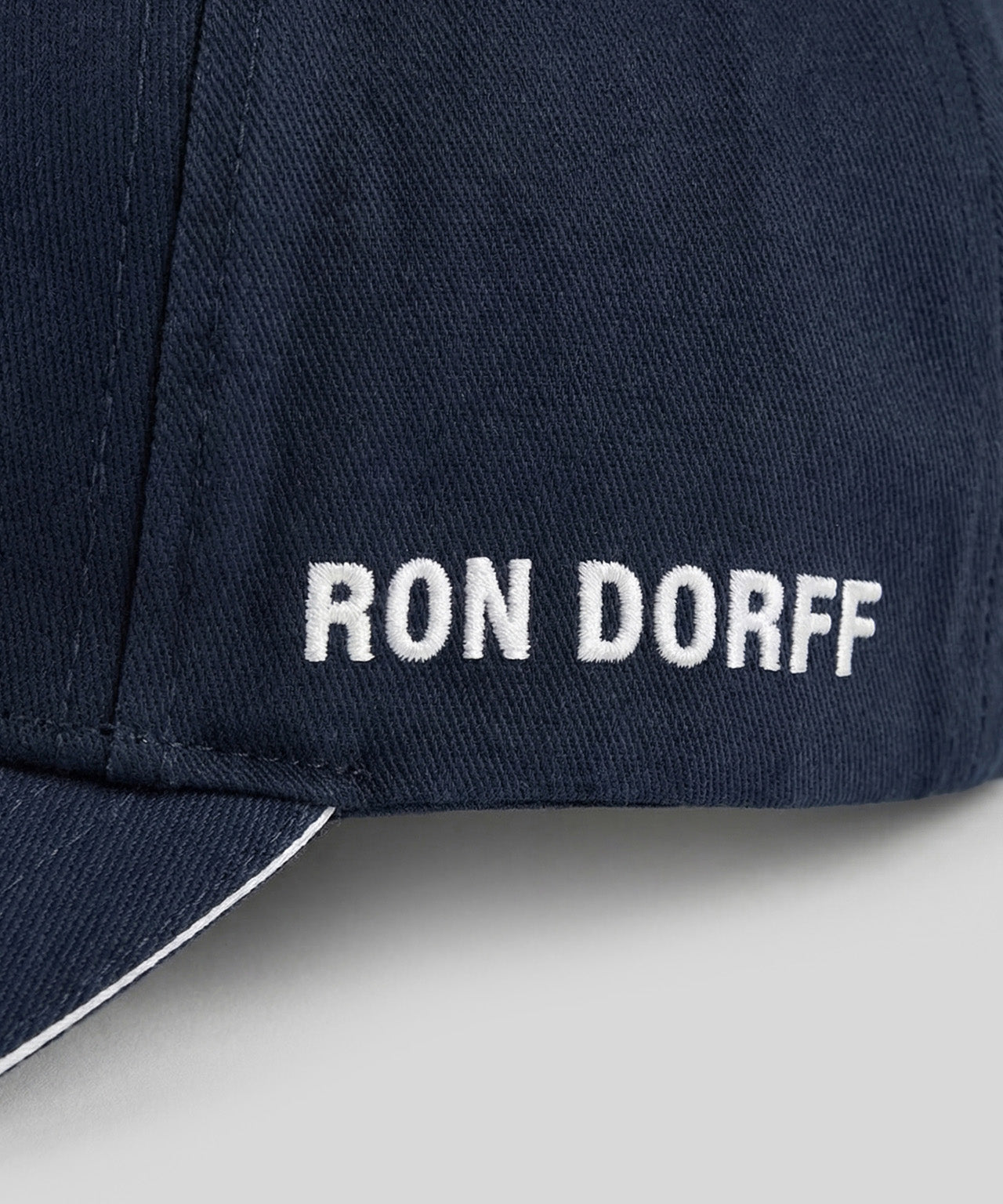 Coach Cap w. Piping: Navy