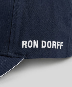 Coach Cap w. Piping: Navy