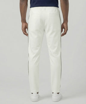 City Pants w. Piping: Off White