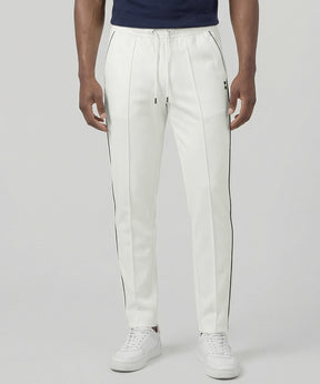 City Pants w. Piping: Off White