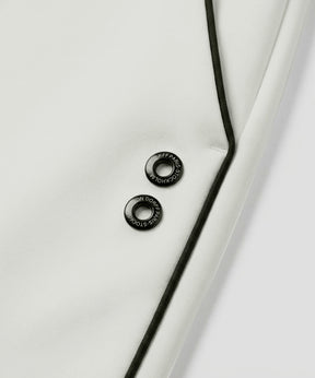 City Pants w. Piping: Off White