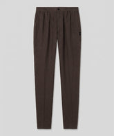 Cotton Linen Pants: Espresso