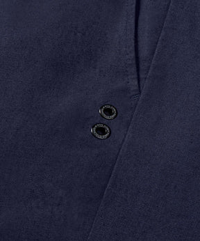 Cotton Linen Pants: Navy