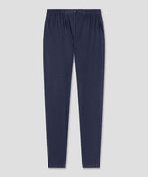 Cotton Linen Pants: Navy