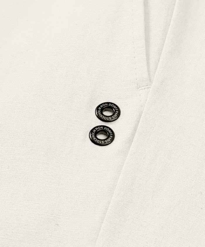 Cotton Linen Pants: Off White