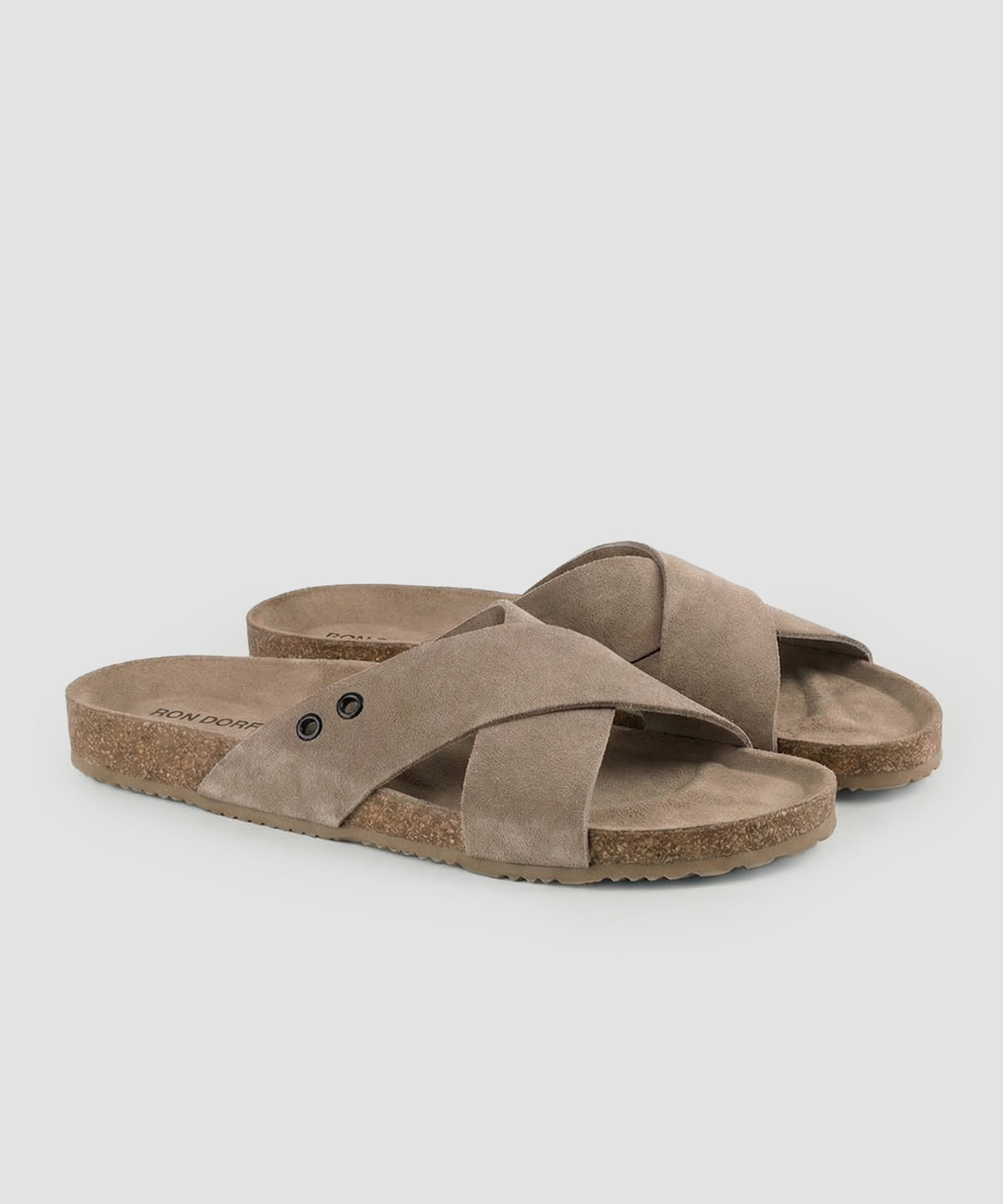 RD Leather Sandals: Beige