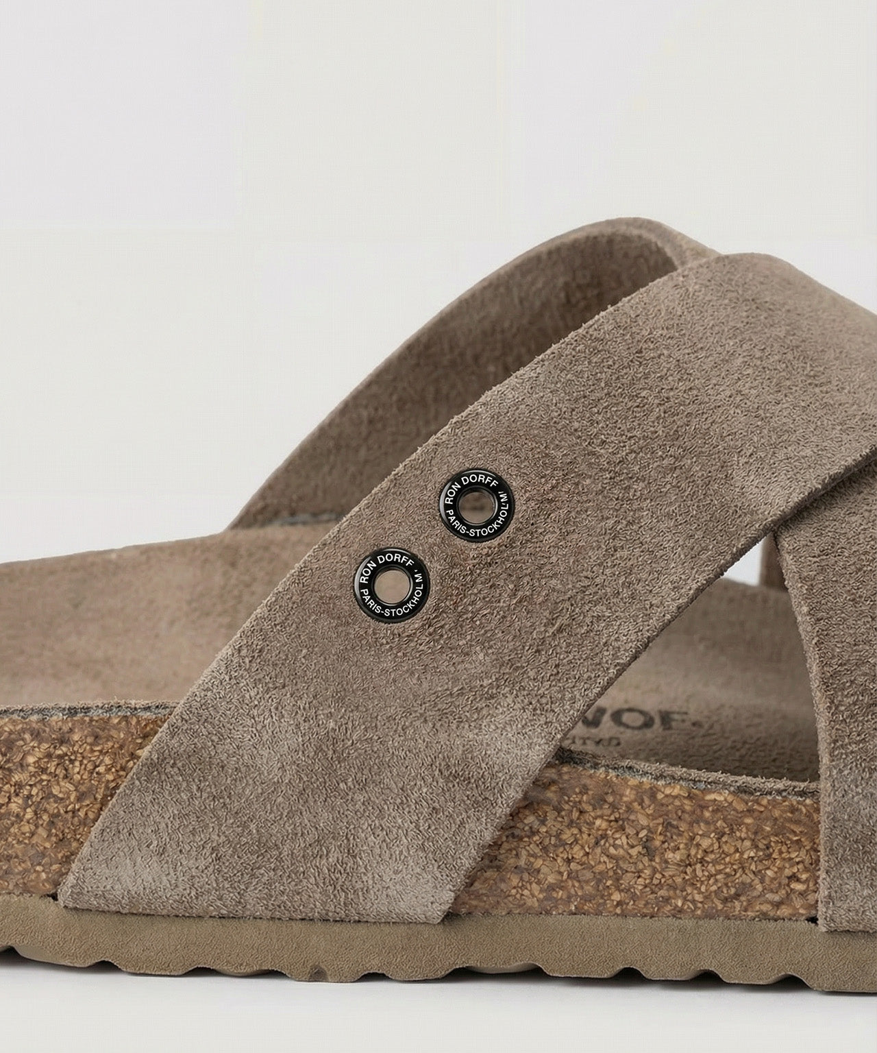 RD Leather Sandals: Beige