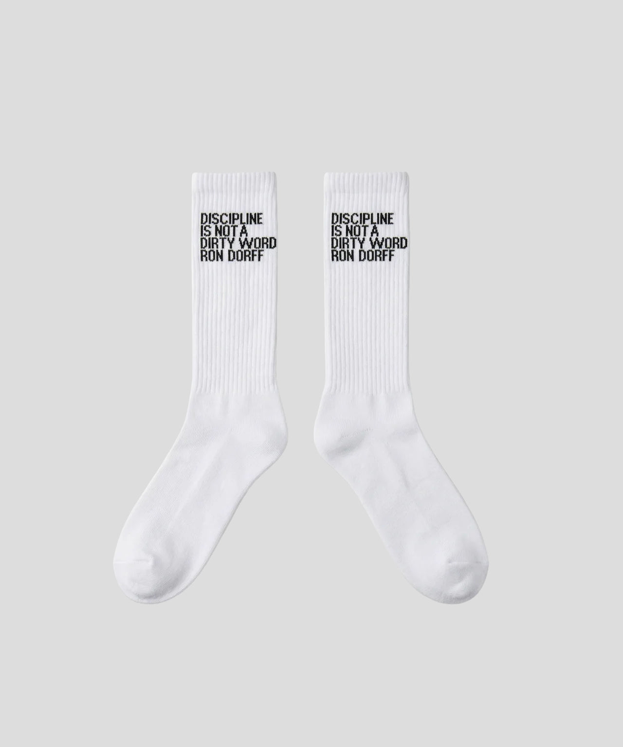 Sport Socks "DISCIPLINE": White