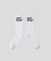 Sport Socks "DISCIPLINE": White