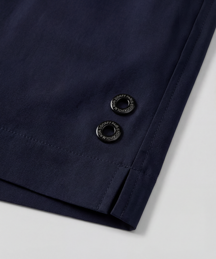 Tennis Swim Shorts: Navy